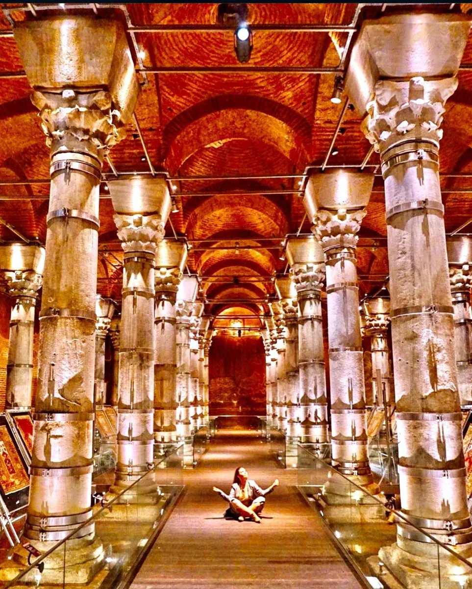 Entrée coupe-file à la Citerne Serefiye (Theodosius) avec audioguide