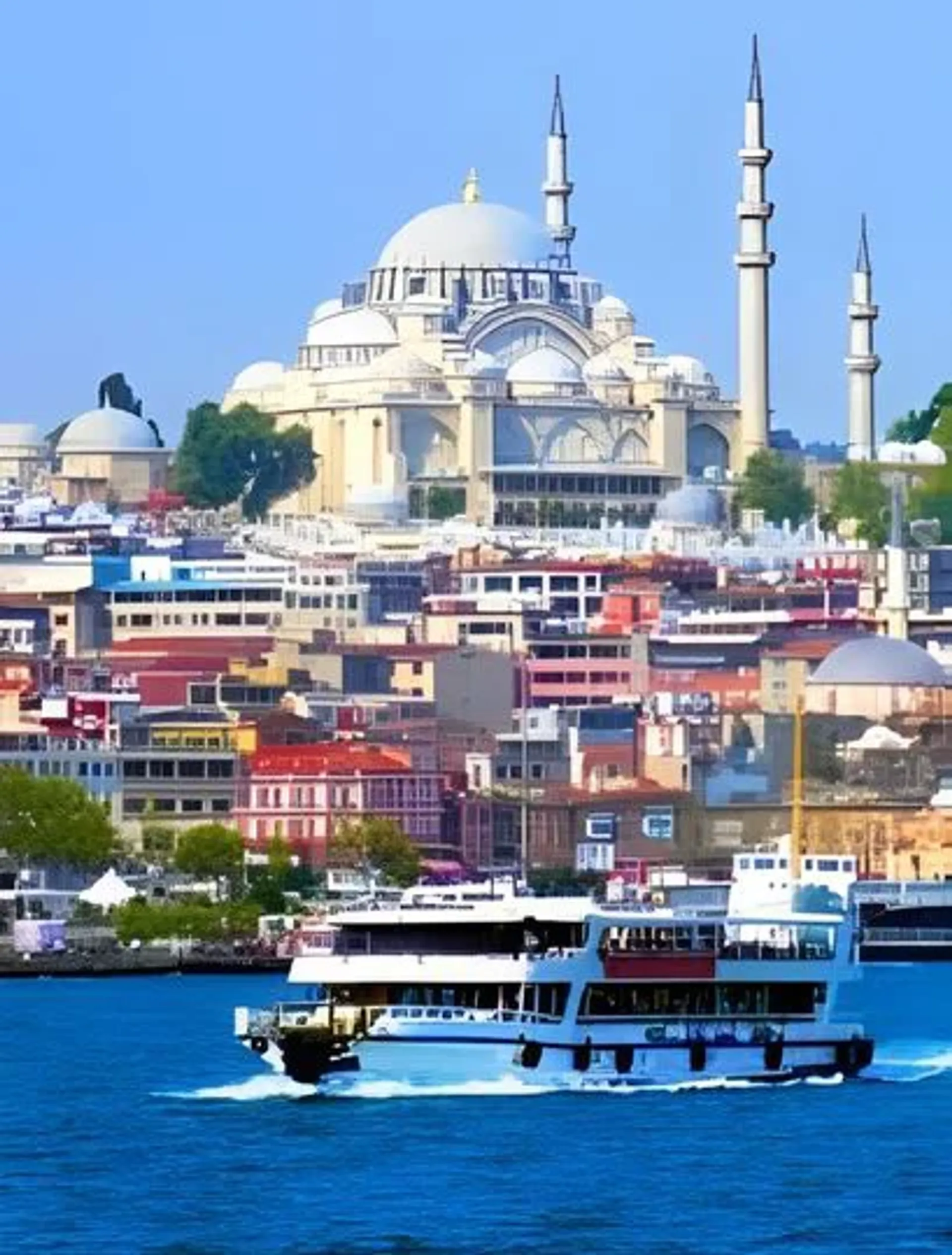 Croisière touristique Golden Horn & Bosphorus avec audioguide