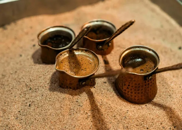 Turkish Coffee Workshop Istanbul | Sand Brewing Experience