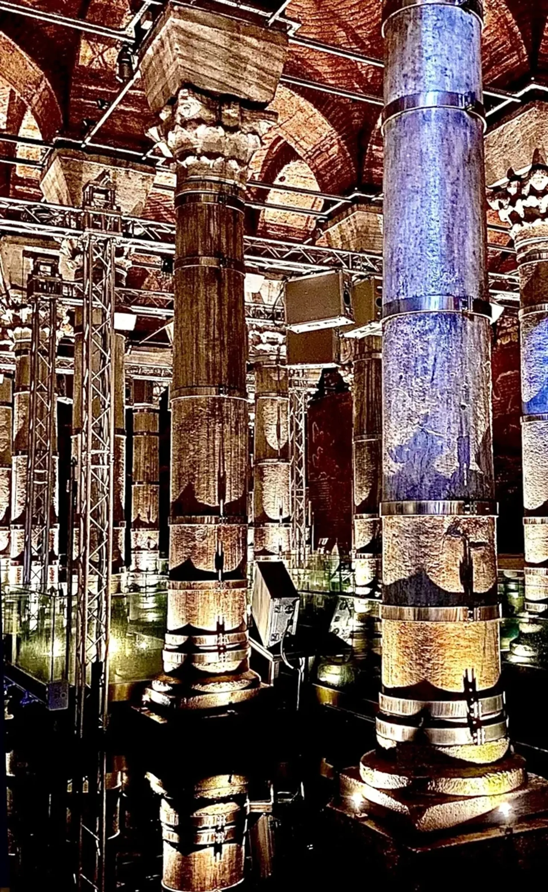 Entrée coupe-file à la Citerne Serefiye (Theodosius) avec audioguide