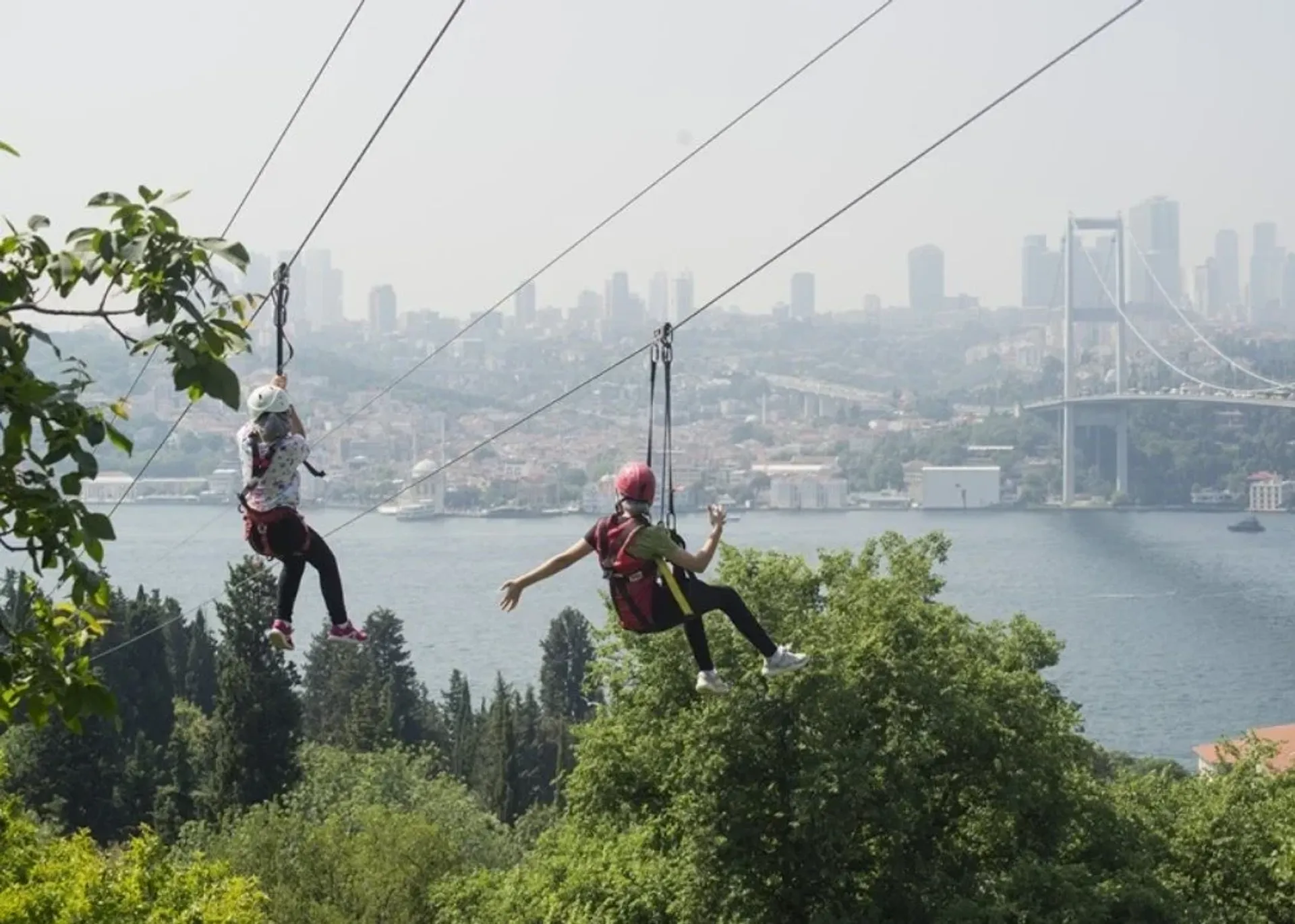 Entrada a la Aventura Zippline en Nakkastepe