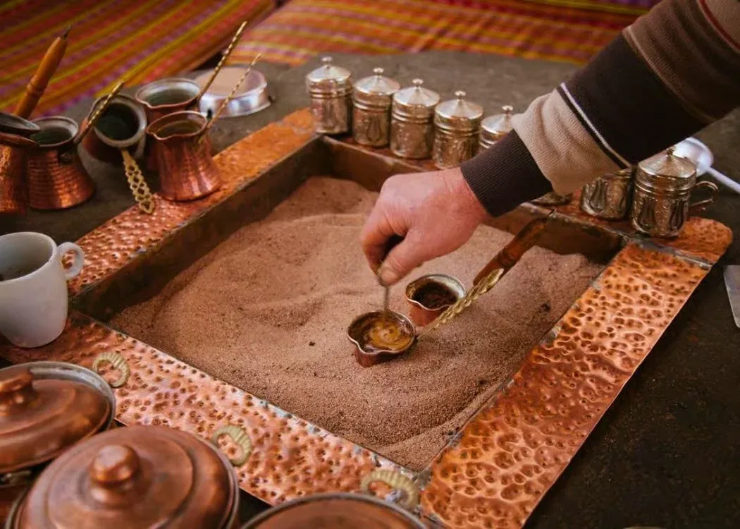 Turkish Coffee Workshop Istanbul | Sand Brewing Experience
