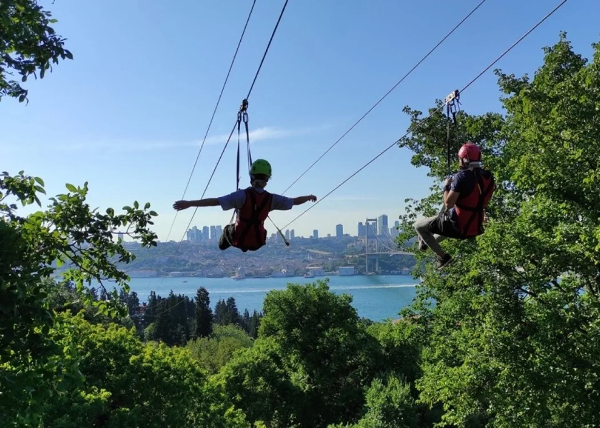 Entrada a la Aventura Zippline en Nakkastepe