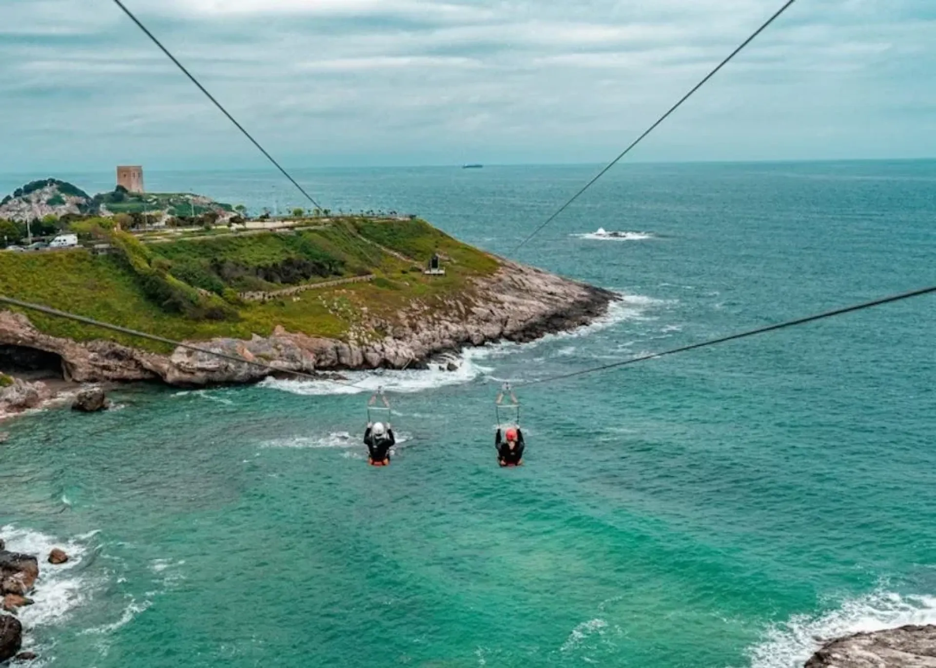 Zippline Adventure Entry Ticket at Sile Lighthouse