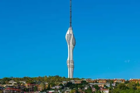 Билет за вход до наблюдателната площадка на Camlica Tower с аудиогид