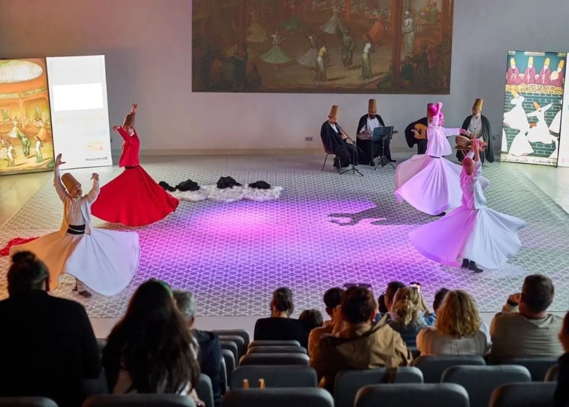 Billet d’entrée au spectacle des Derviches tourneurs au Abud Efendi Mansion