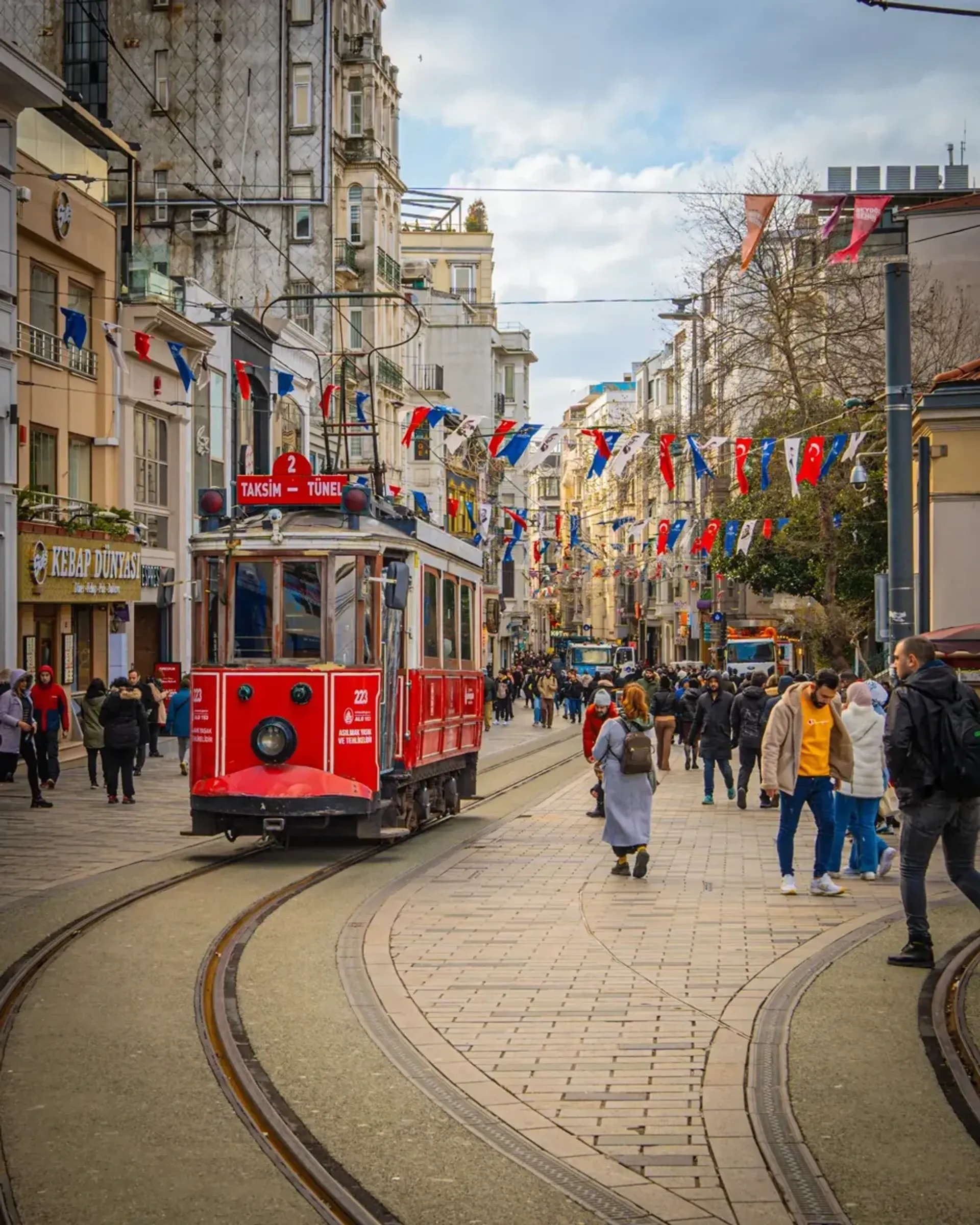 Taksim Square & Istiklal Street Walking Tour with Audio Guide
