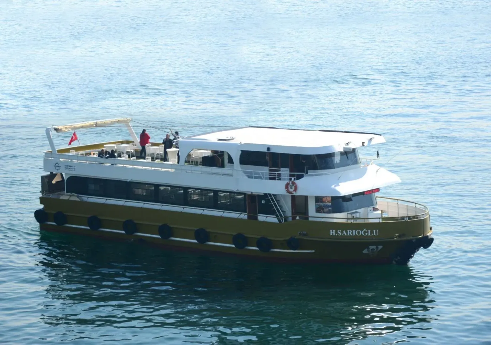 Croisière touristique Golden Horn & Bosphorus avec audioguide