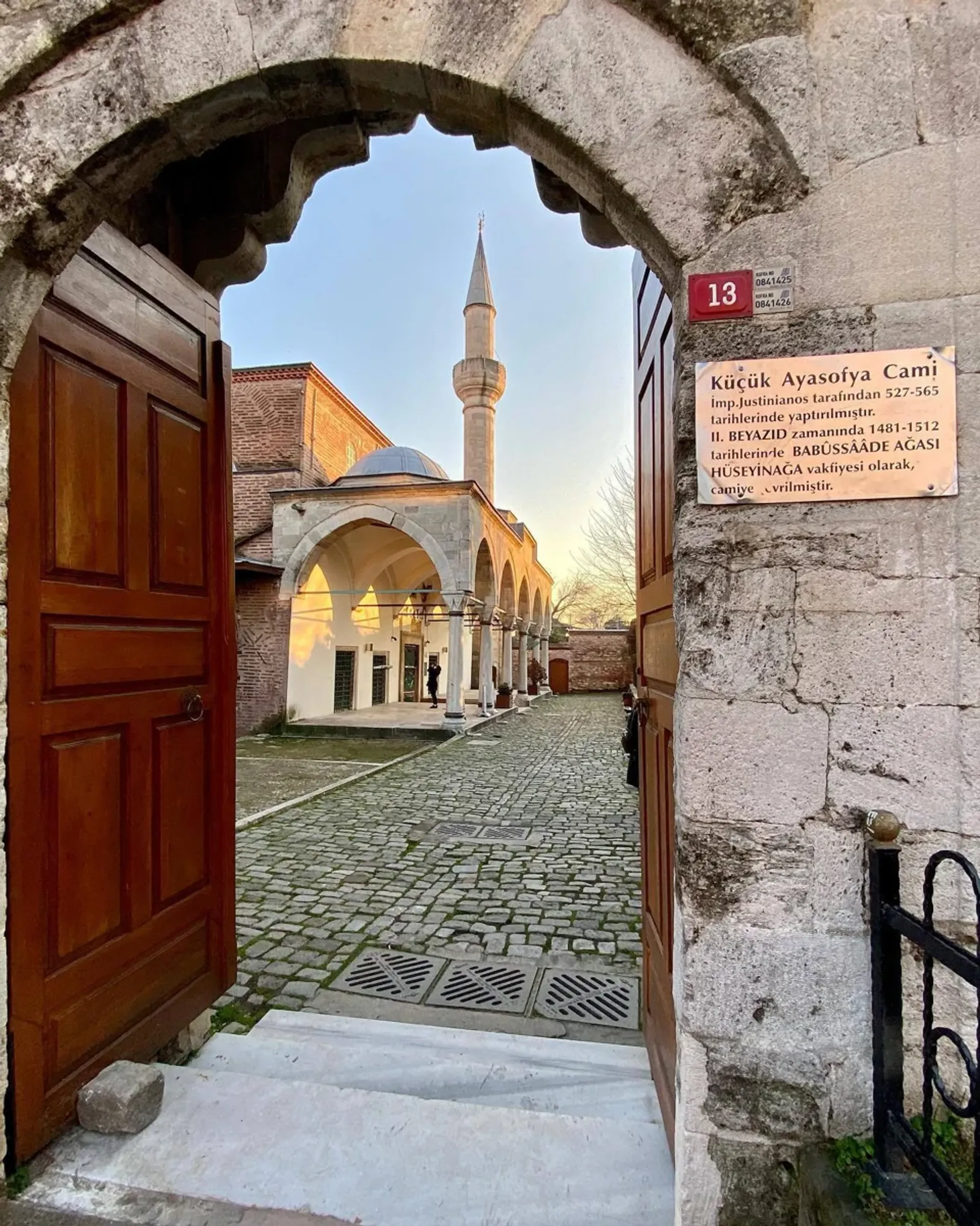 Visite à pied de la mosquée Little Hagia Sophia avec audioguide