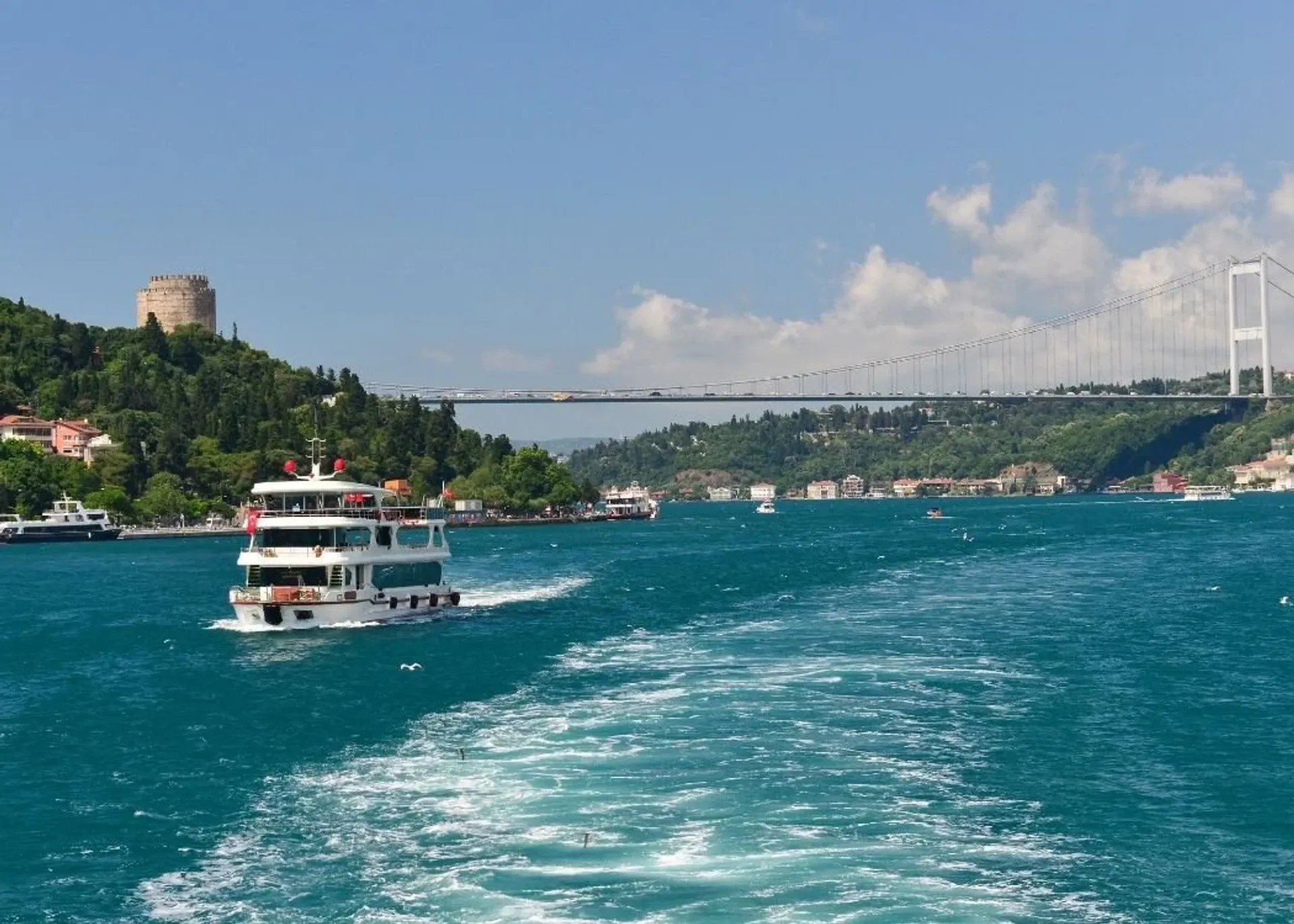 Croisière touristique Golden Horn & Bosphorus avec audioguide