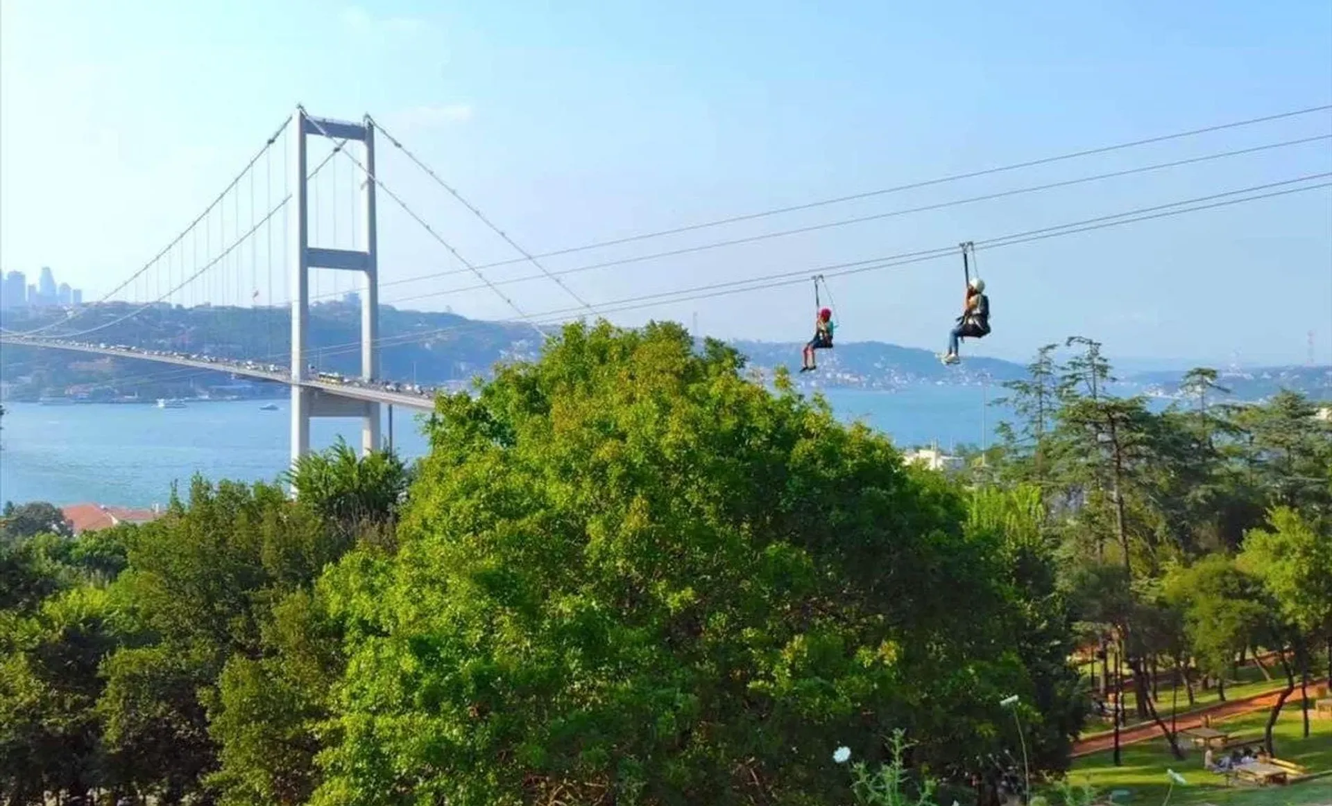 Entrada a la Aventura Zippline en Nakkastepe