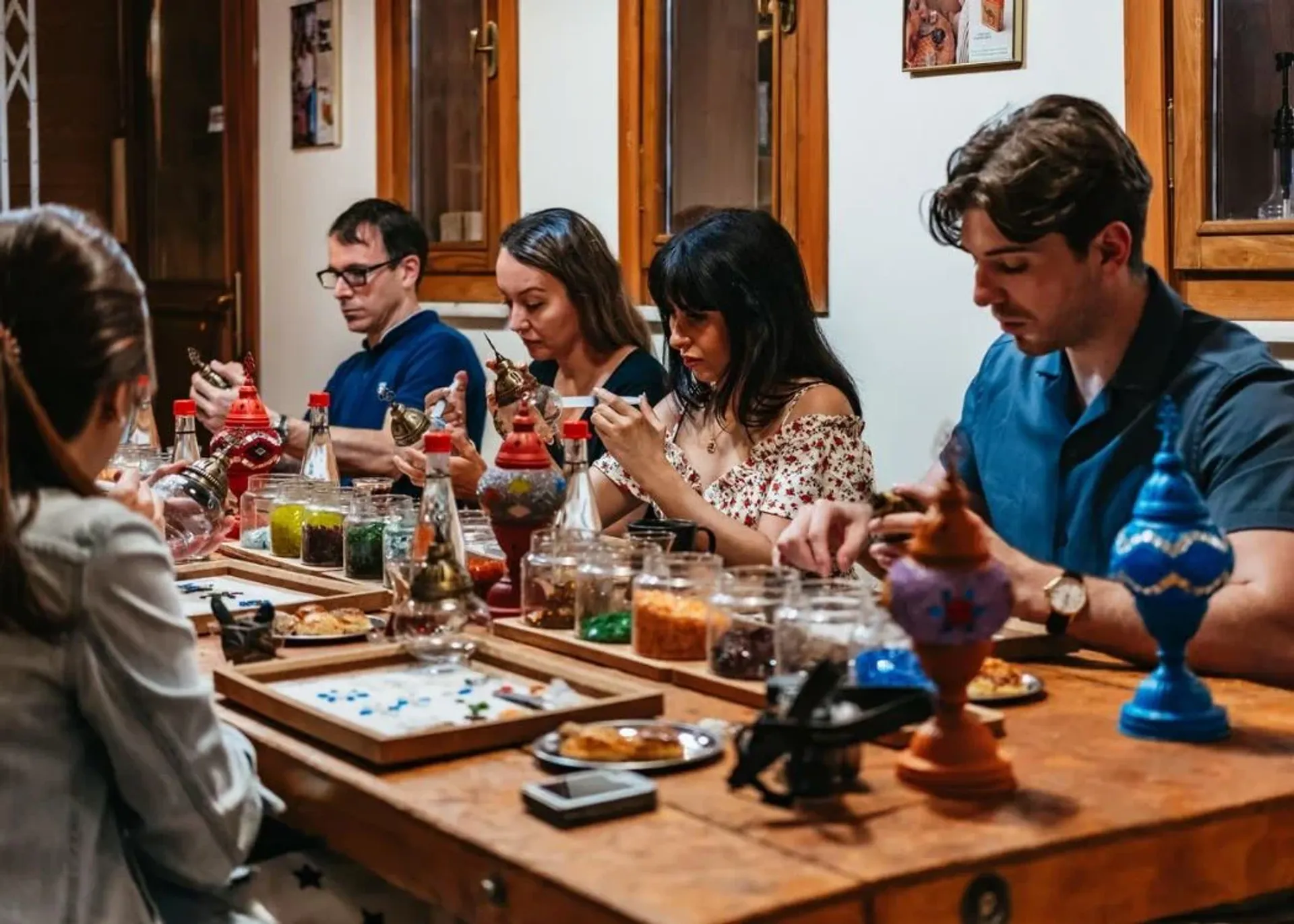Traditional Turkish Mosaic Lamp Workshop