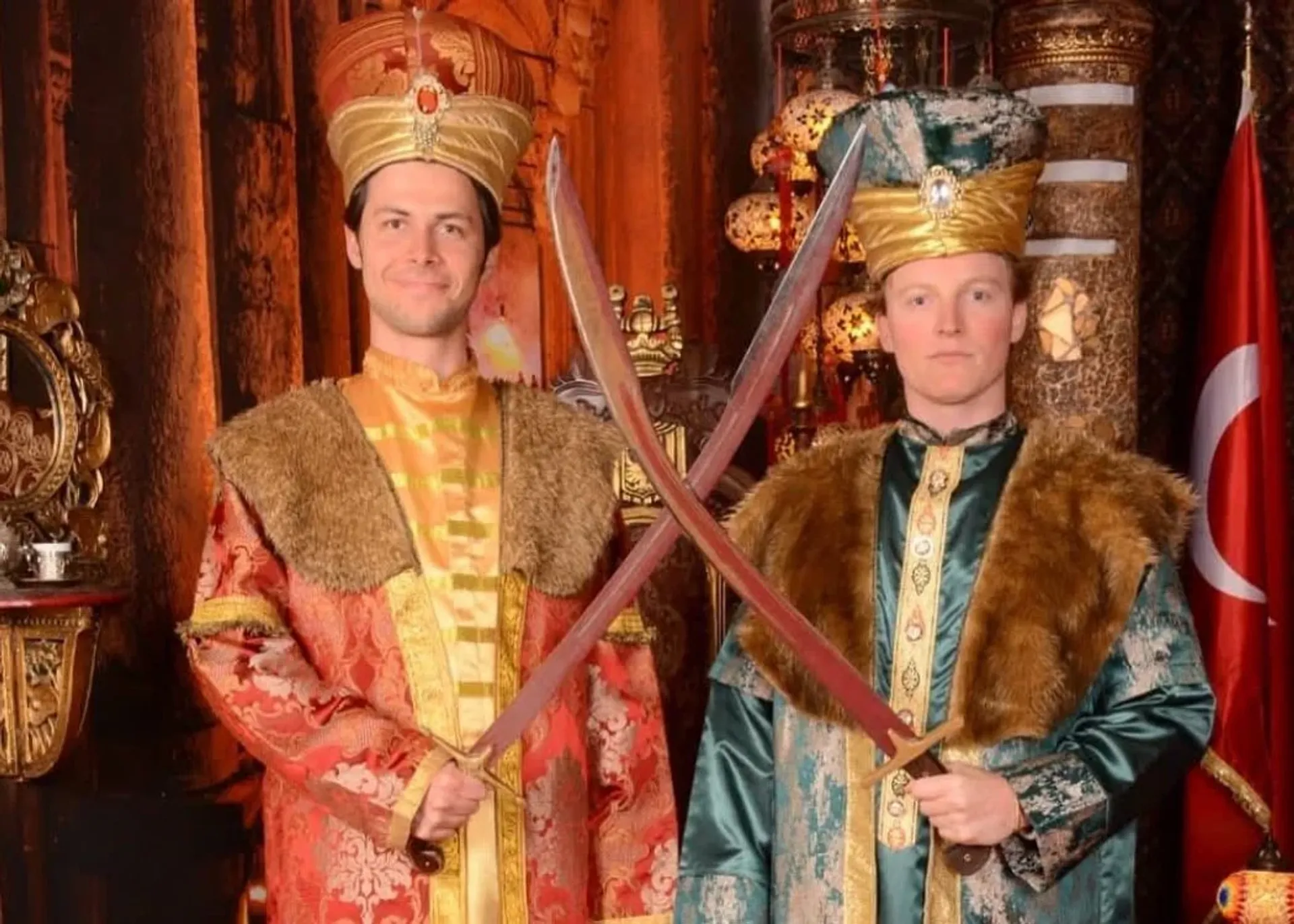 Séance photo en style ottoman