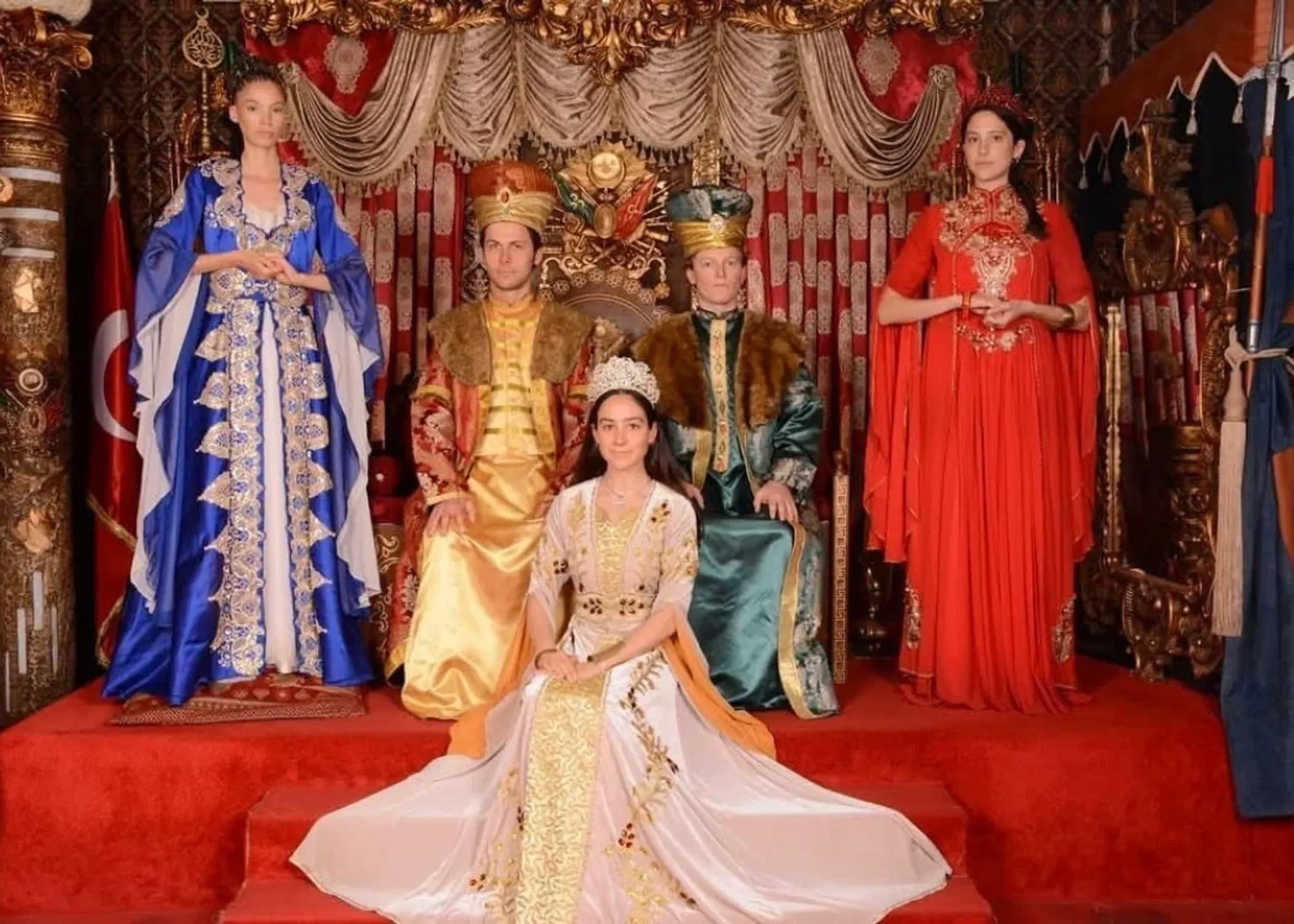 Séance photo en style ottoman