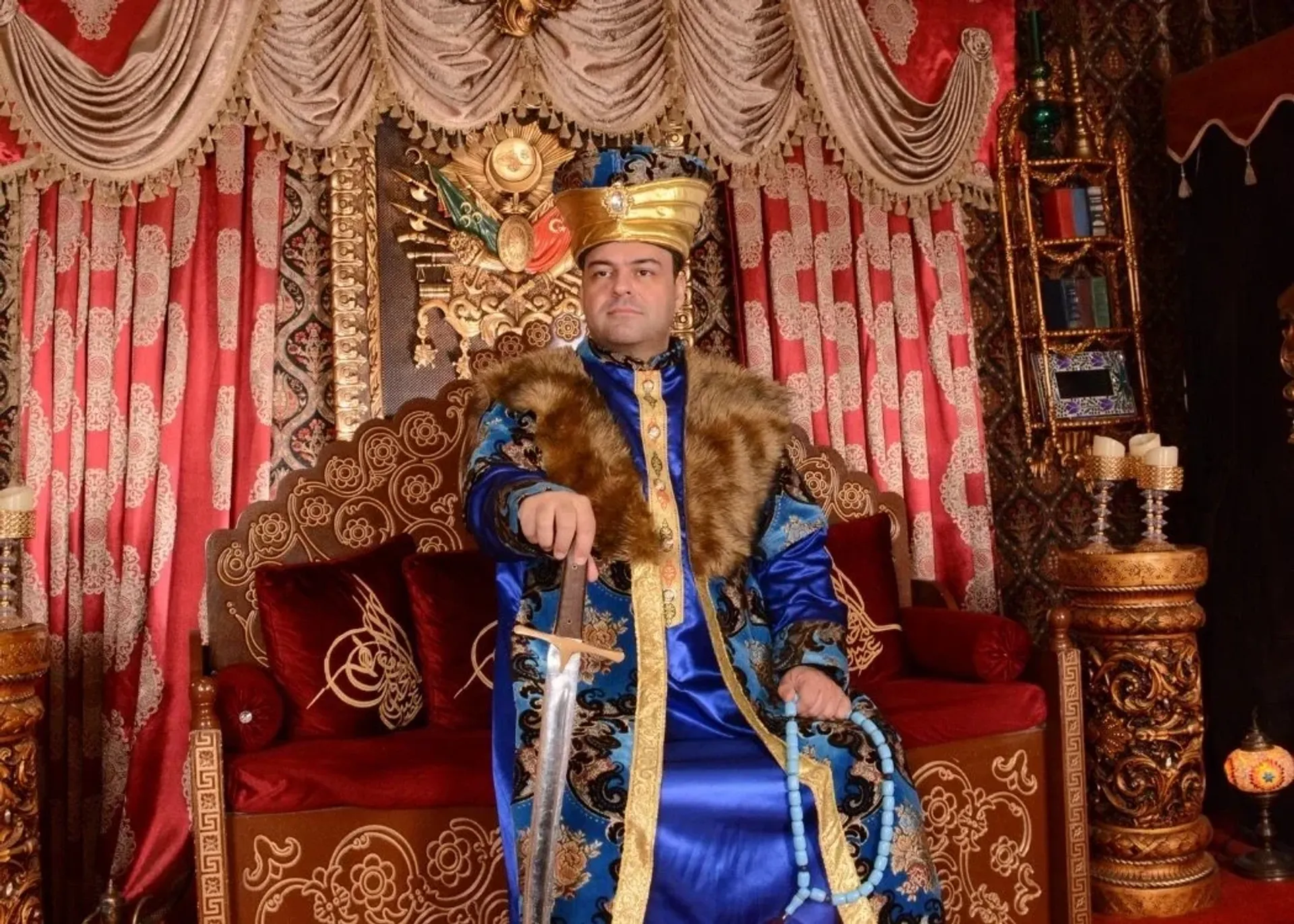 Séance photo en style ottoman