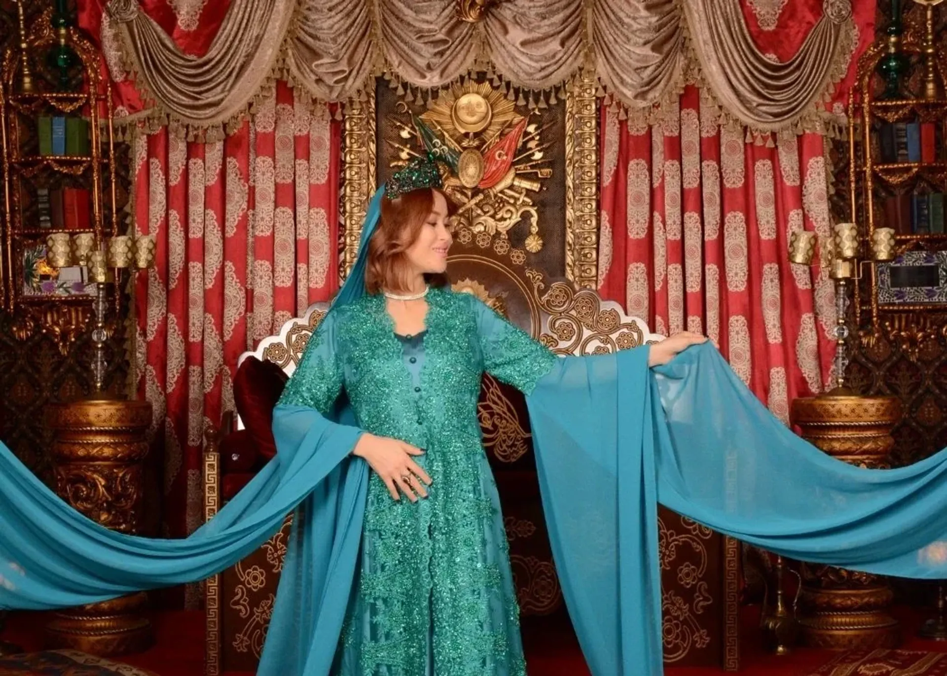 Séance photo en style ottoman