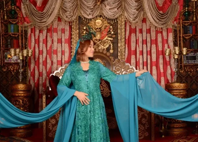 Séance photo en style ottoman