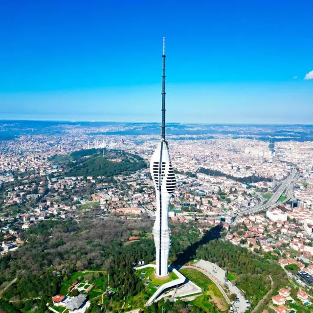 Billet d’entrée au pont d’observation de Camlica Tower avec audioguide