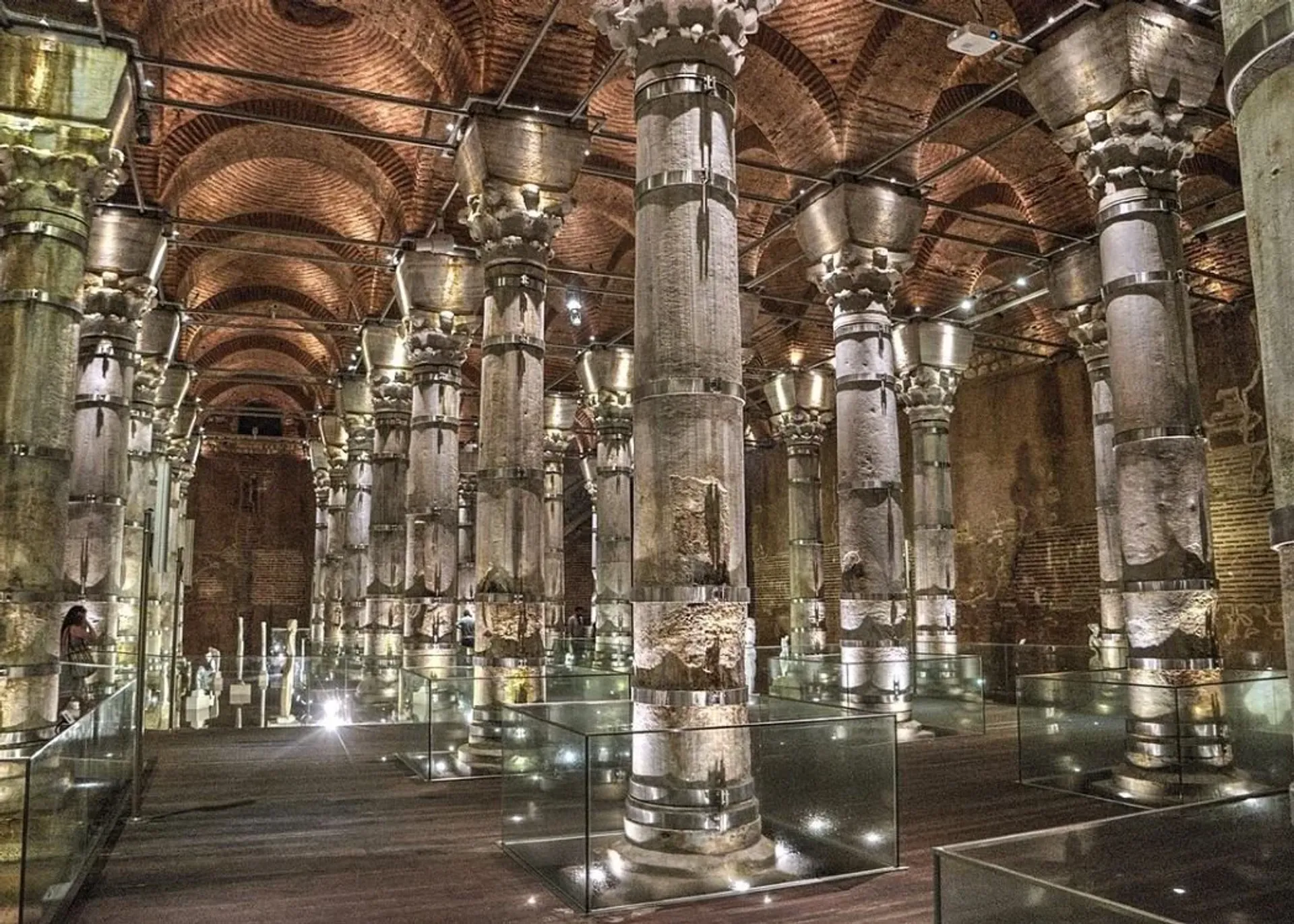 Entrée coupe-file à la Citerne Serefiye (Theodosius) avec audioguide