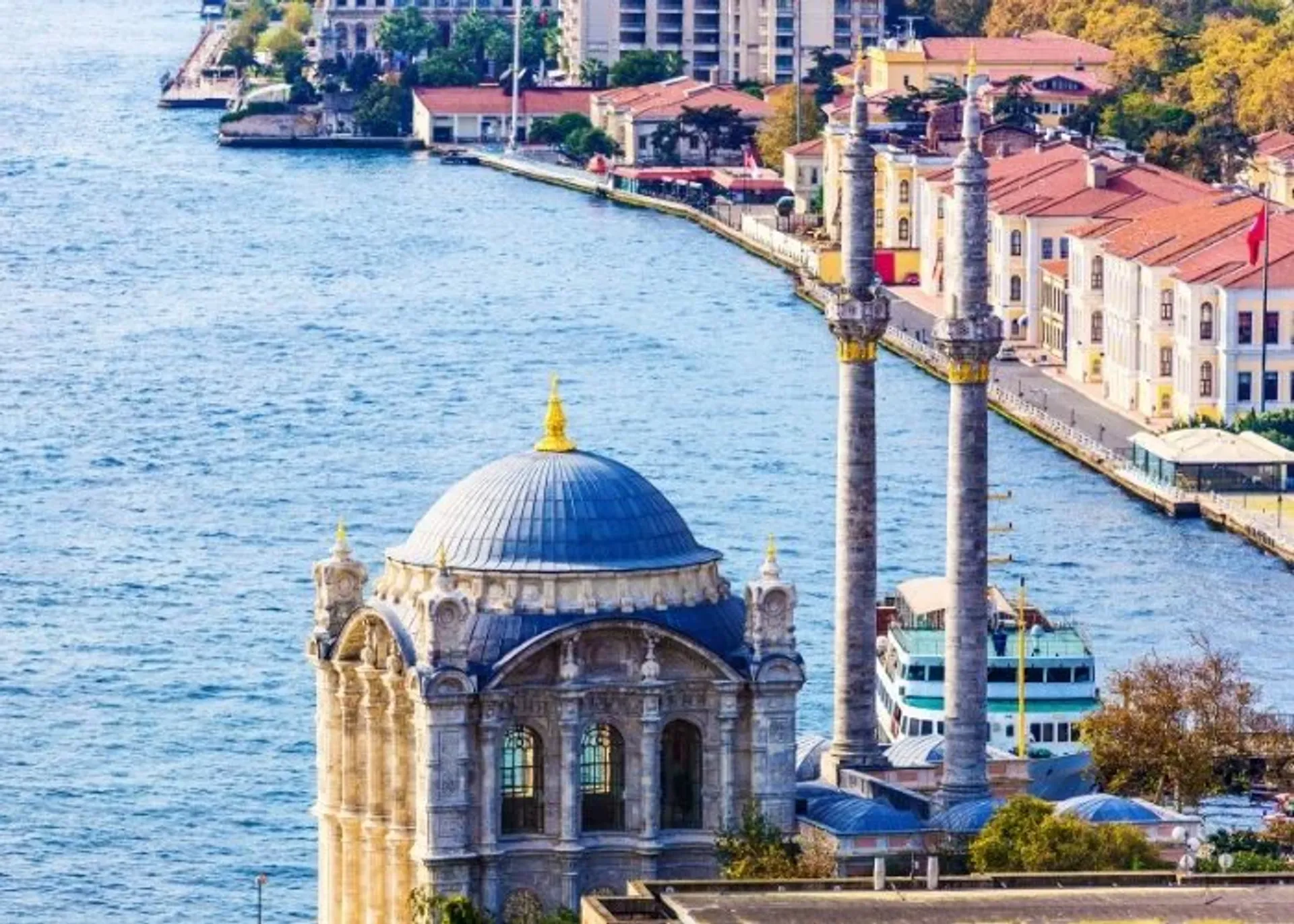 Visite à pied de la mosquée d’Ortakoy avec audioguide