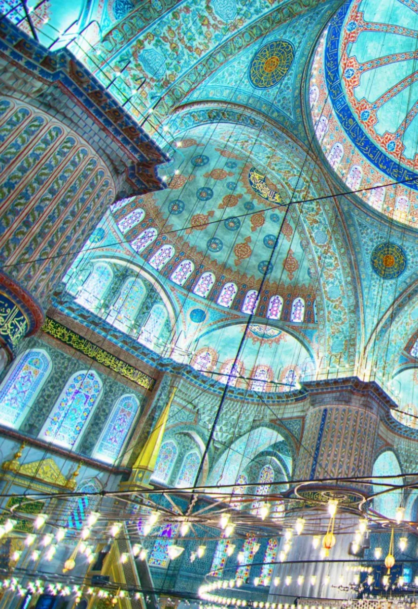 Blue Mosque 입장 및 가이드 투어