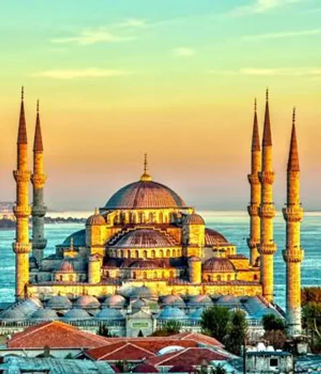 Вход в Blue Mosque с экскурсией