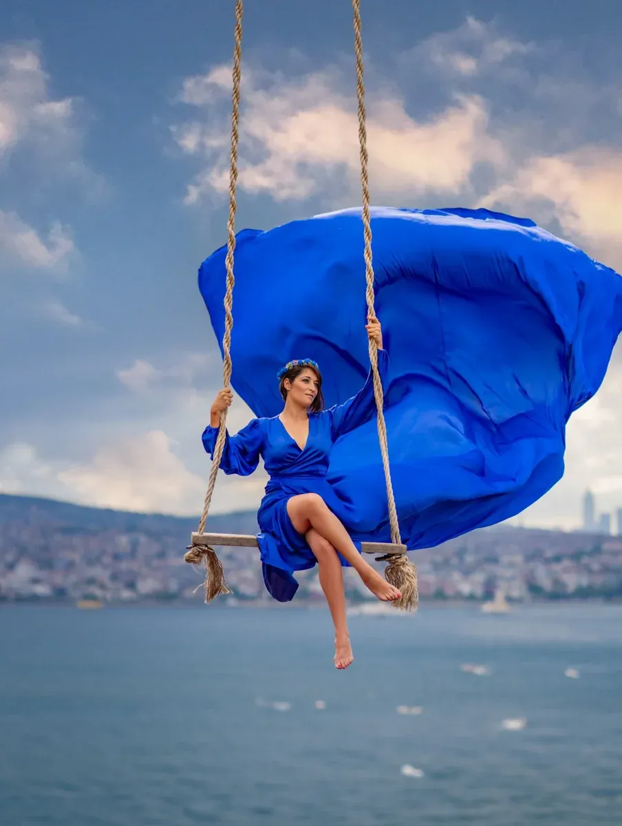Rooftop Galata: Εμπειρία Φωτογράφισης Flying Dress