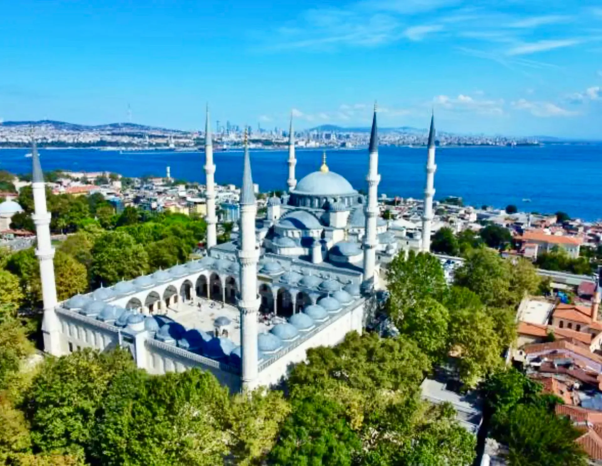 Вход в Blue Mosque с экскурсией