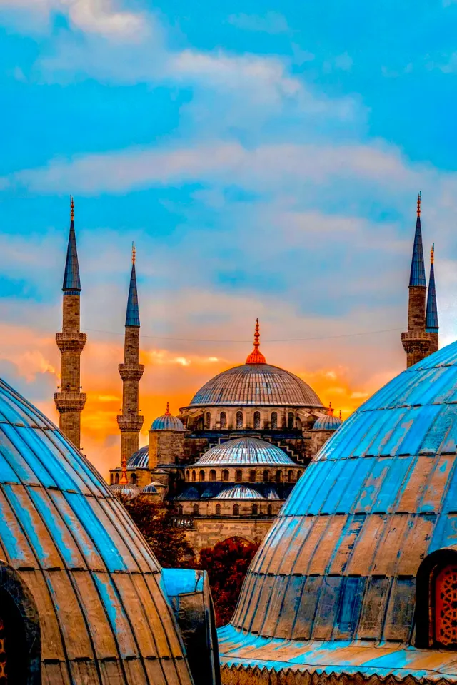 Вход в Blue Mosque с экскурсией