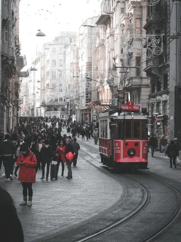 Ulica Istiklal i okolice Taksim